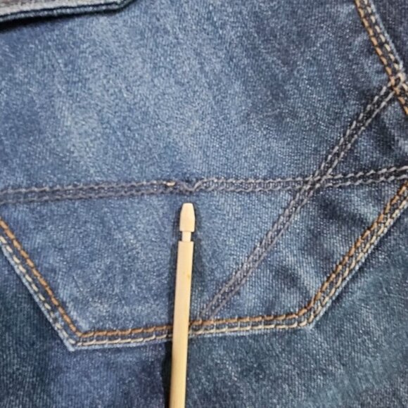 PD&C Jeans Men's 36x32 Dark Wash Blue Comfort Stretch Fit Retention - Picture 5 of 16